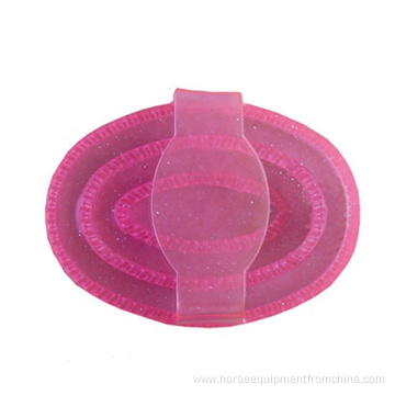 Shiny Massage PVC Horse Curry Comb